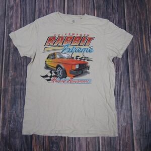 Volkswagen Rabbit Shirt Mens Medium Racing Equipment Graphic Car VW